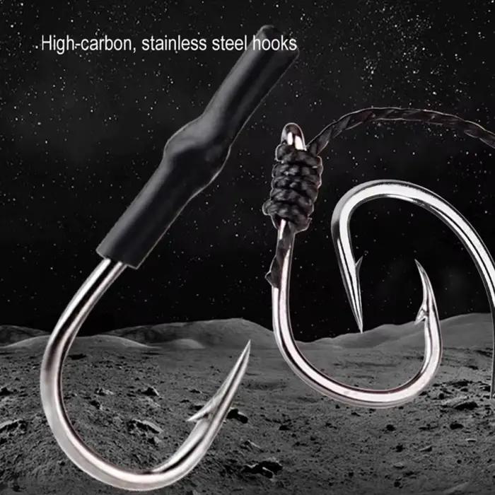 Cage amorce et hameçon feeder 30-80g pour carpe - acier haute teneur en carbone avec leurre artificiel