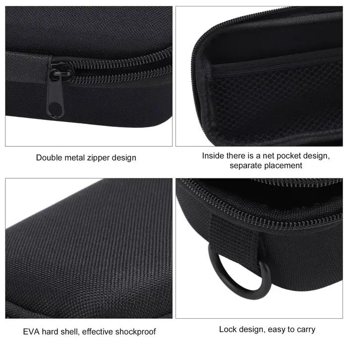 Housse anti-choc rigide pour canne à pêche avec protection renforcée et sangle d'épaule ajustable