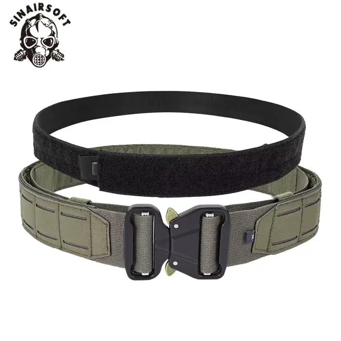 Ceinture tactique 2 pouces quick release SINAIRSOFT multicam - Accessoire pêche chasse laser MOLLE