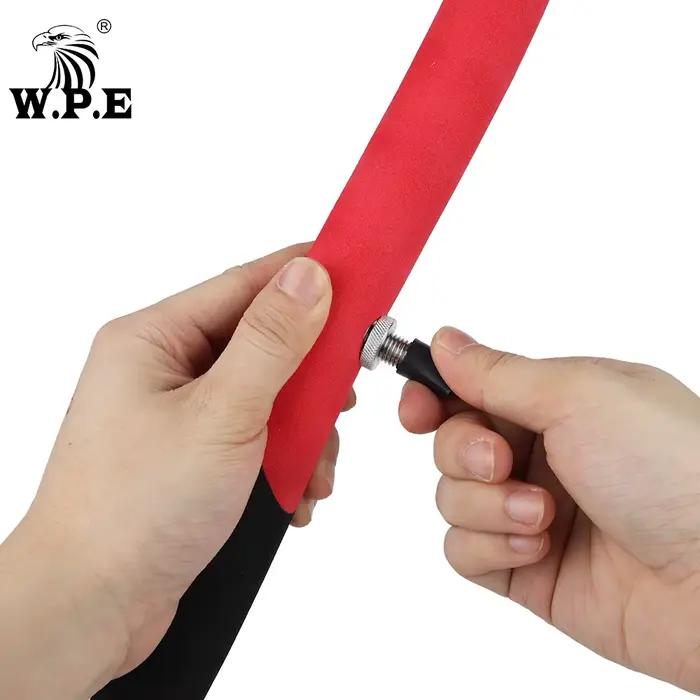 Support de canne à pêche feeder W.P.E réglable 26-60cm avec base EVA pour pêche au feeder confortable