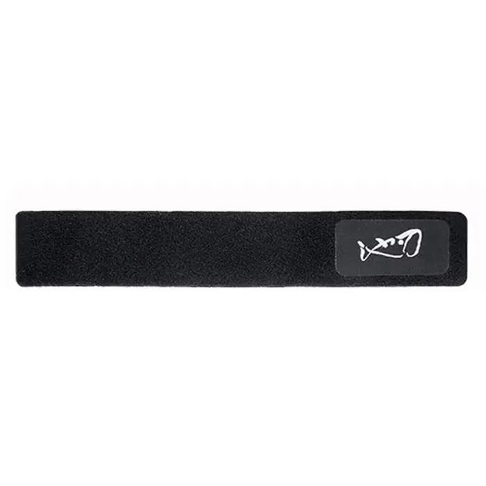 Ceinture porte-canne de pêche élastique avec 3 sangles réglables et protège-embout pour leurres