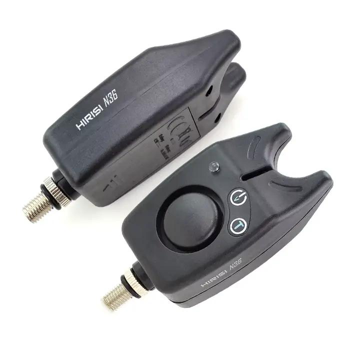 Alarme de touche Hirisi pour pêche à la carpe - Détecteur de touches avec indicateur lumineux - Accessoires pêche carpe