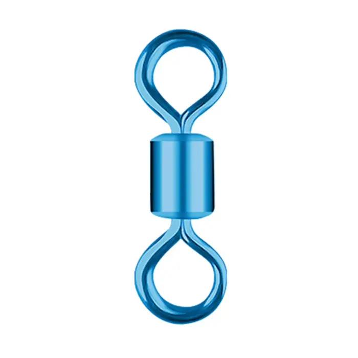 Connecteurs de pêche DNDYUJU 100 pièces en cuivre forme roulement pivotant snap croché pour pêcheurs professionnels et amateurs occasions spéciales