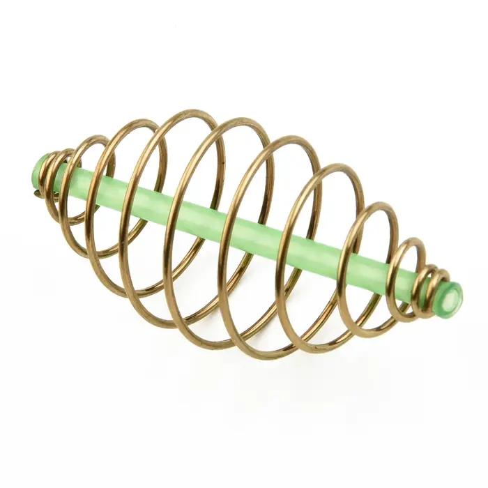 10 pièces feeder printemps pour pêche carpe 2-5.5cm cage appât eau douce salée accessoire