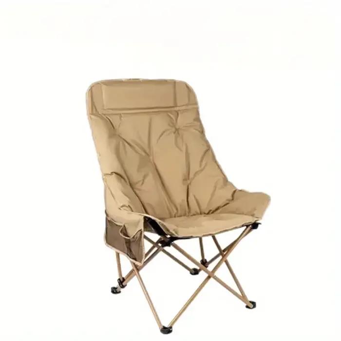 Chaise lune dossier haut pliante portable set table camping pêche extérieur plage