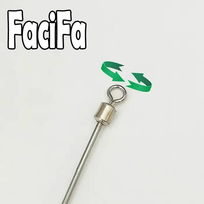 6 connecteurs de pêche à roulement à billes pour hameçons rapides et temporaires - Urfe Para