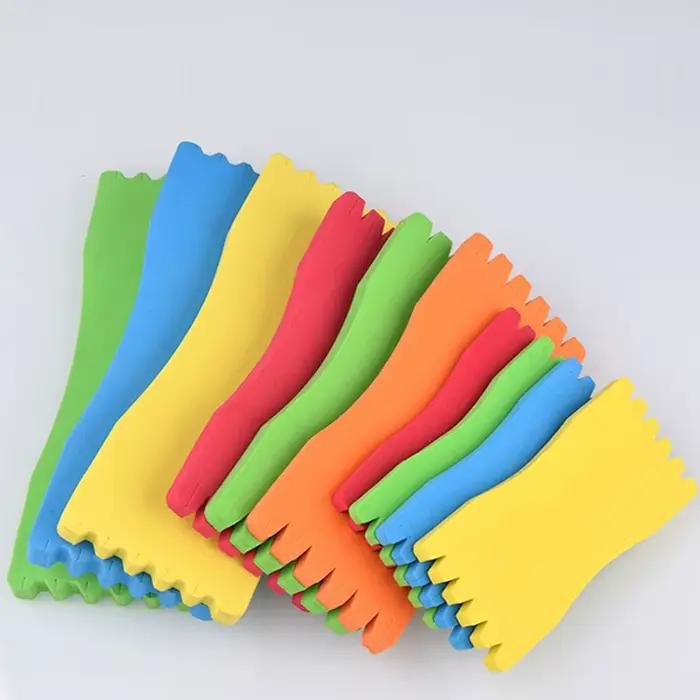 10 bobines en mousse pour enrouleur ligne de pêche, support montage et accessoires canne, couleurs aléatoires