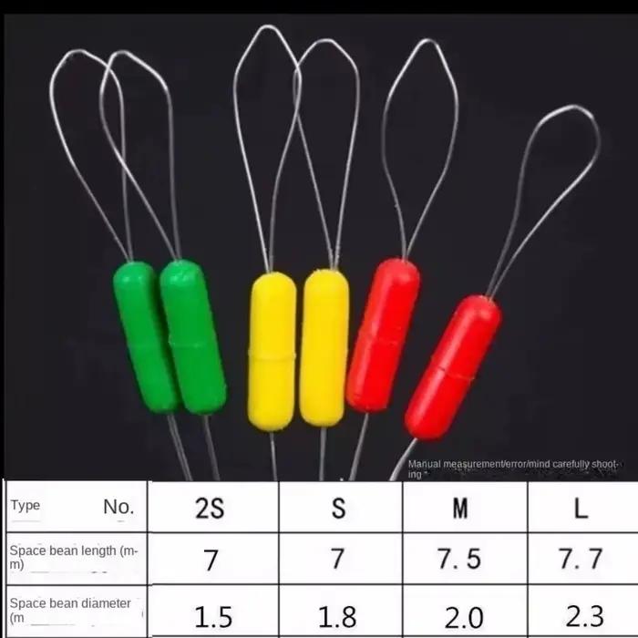 600 stop-flotteurs caoutchouc 100 groupes ovales pour ligne de pêche - accessoires montage