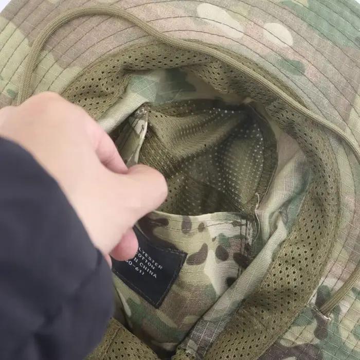 Casquette PRO camouflage bord rond SINAIRSOFT - Chapeau pêche protection solaire été nouvelle génération