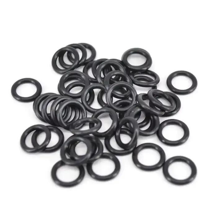 Lot de 50 joints toriques noirs Hirisi pour alarmes de touche, pods et accessoires de pêche