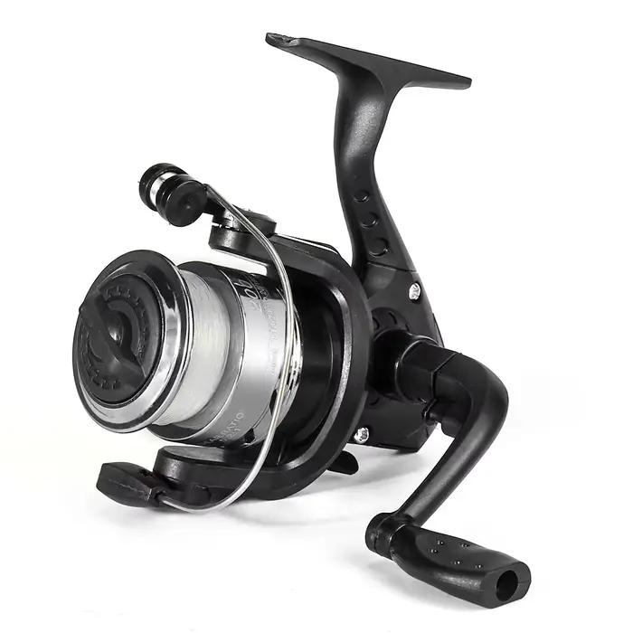 Moulinet spinning DNDYUJU 5.2:1 avec ligne et leurre - Roue plastique pour pêche au lancer