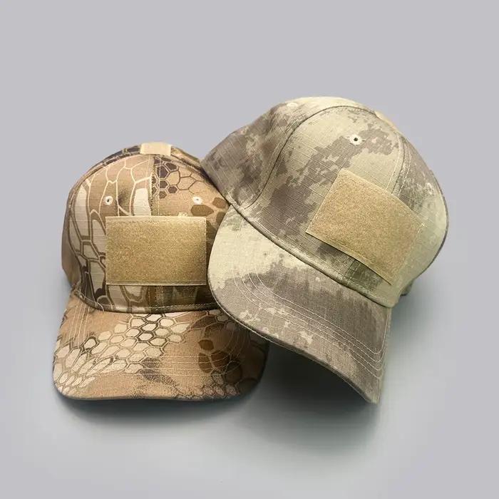 Casquette baseball camouflage sangle Velcro unisexe sunshade versatile tactique riding