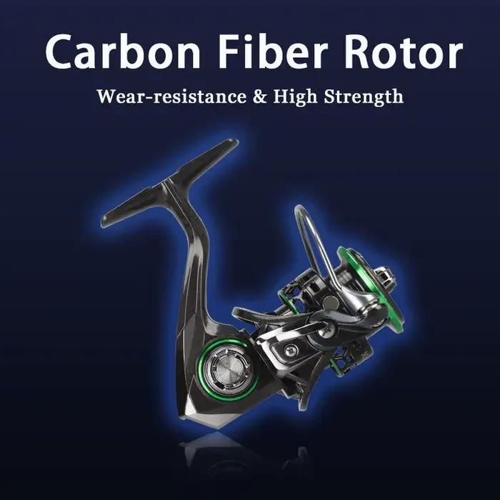 Moulinet spinning HISTAR BFS carbone 138g - frein 5KG et ratio 5.2:1 pour pêche sportive intensive