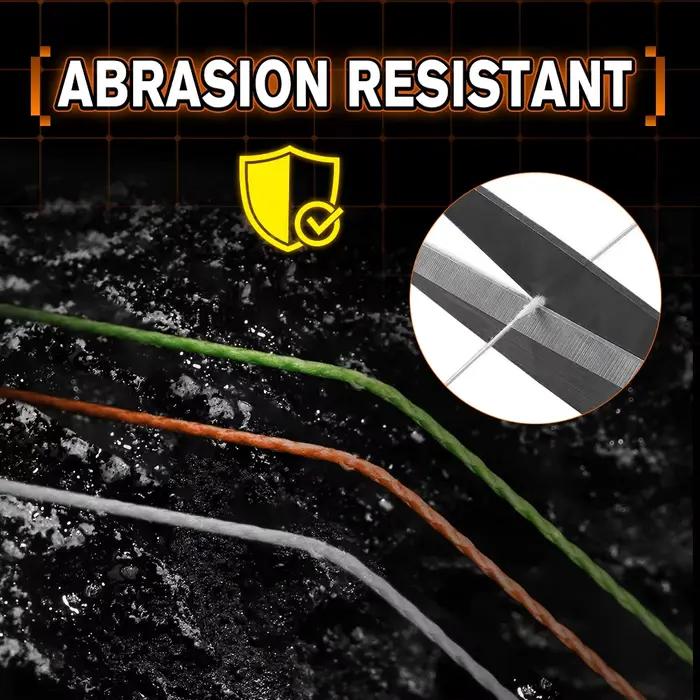 ZUKIBO Nanofil Orange 2025 - Ligne de pêche haute qualité pour moulinets spinning - Testée en laboratoire