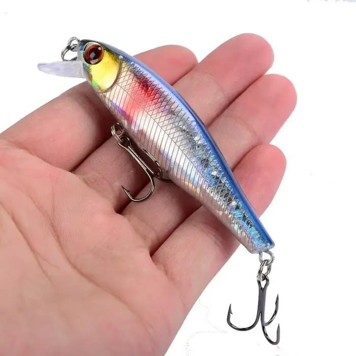Leurre souple japonais 8.5cm pour brochet et perche, appât plongeant professionnel jerkbait