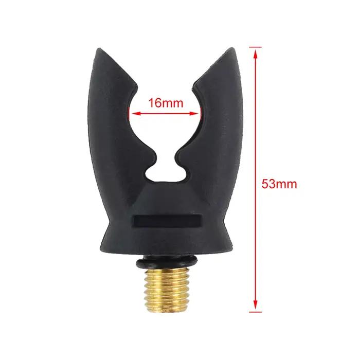 4 supports de tête en caoutchouc pour alarmes de pêche carpe - Compatible barres buzz AC170