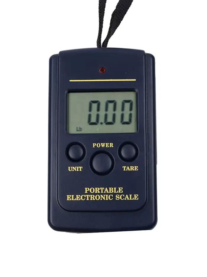 Balance numérique portative 0.01kg-40kg avec écran LCD pour peser bagages et poissons