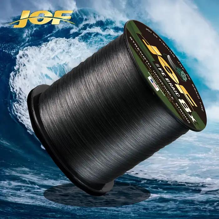 Ligne tressée JOF 8 brins 500M pour pêche à la carpe, accessoire pêche haute performance et durable