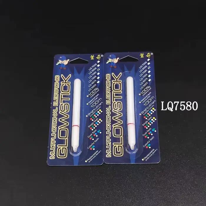 2 luminaires LED étanches pour pêche de nuit, flotteurs lumineux attirant les poissons A125