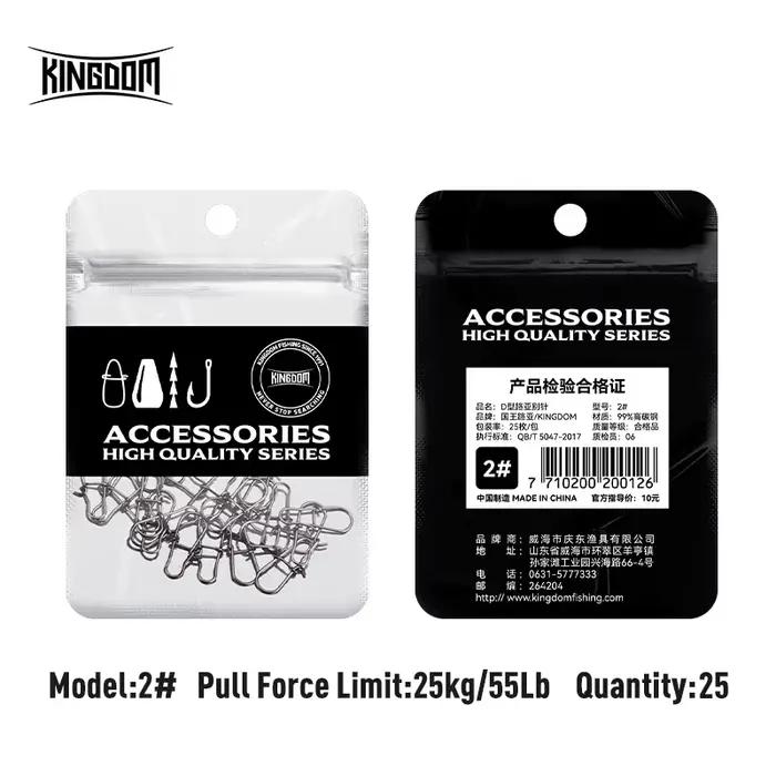 Kingdom 25 attaches D acier inoxydable ultra-résistantes - Accessoires leurres pêche sportive