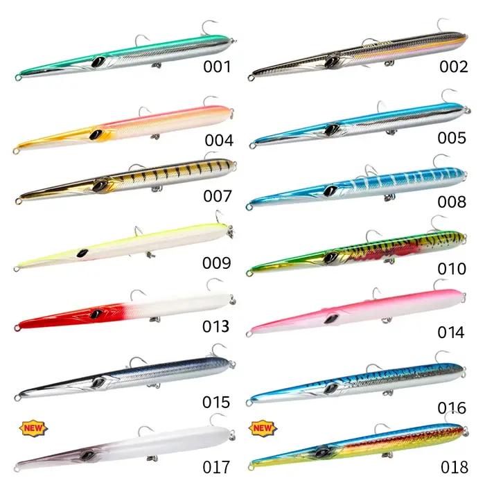 Leurre de pêche à la carpe flottant stylo needle 205mm pour la pêche au coup et longue distance