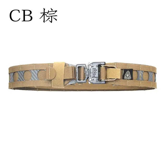 Ceinture tactique double couche quick release bison - Équipement pêche extérieur professionnel