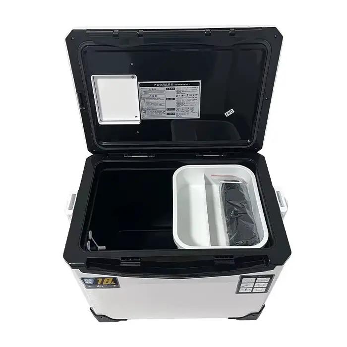 Glacière de pêche 10L à 48L, boîte à outils étanche avec aérations pour rangement matériel mer