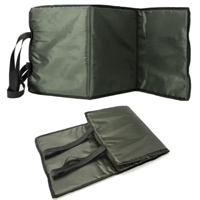 Tapis de décrochage 3 couches pliable pour carpe - Protection poisson 80x35cm/100x60cm - Pêche carpe