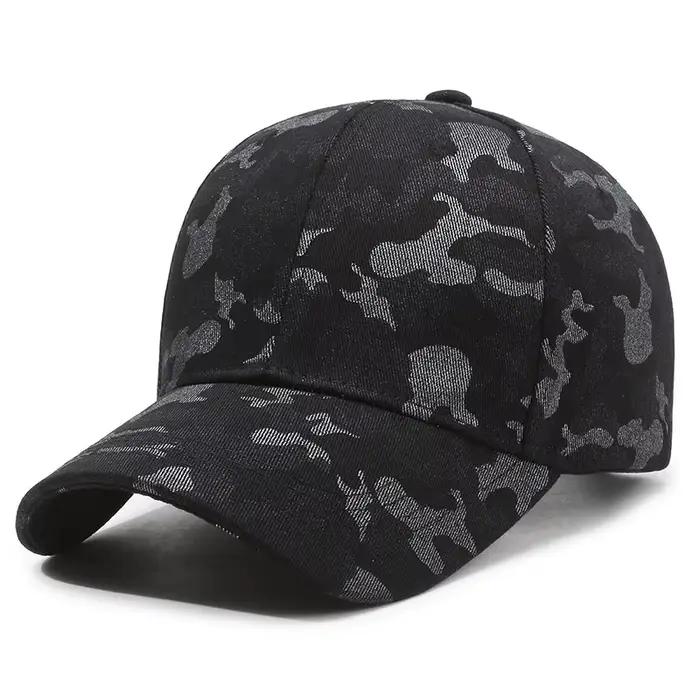 Casquette baseball camouflage unisexe pêche - Protection solaire réglable loisirs sport snapback femme homme
