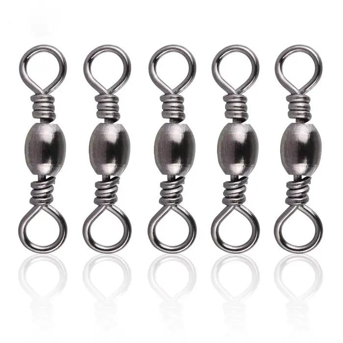 Émerillons à roulement Goture 200 pièces acier inoxydable 16-46kg connecteur ligne pêche