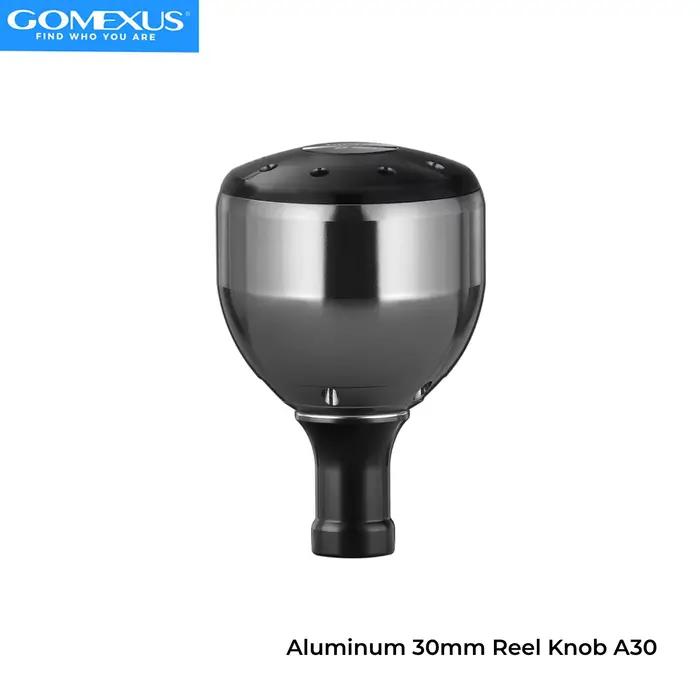 Bouton de manivelle Gomexus aluminium 30mm pour moulinets Shimano Stradic Ci4 Ultegra Stella