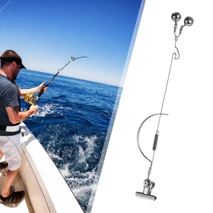 Alarme de touche pêche carpe acier inoxydable 10-1PC - Détecteur morsure anti-corrosion accessoires