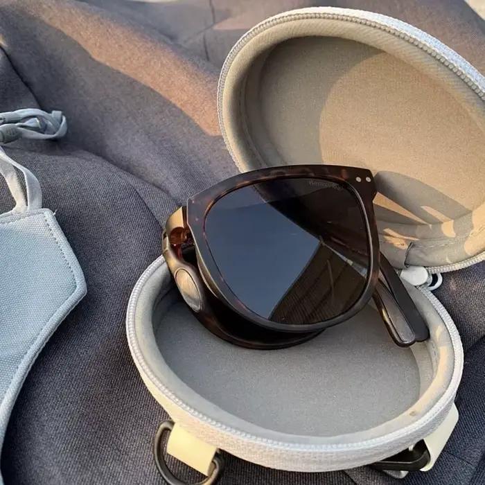 Lunettes de soleil pliantes ultra légères pour pêche nomade - Hommes et femmes