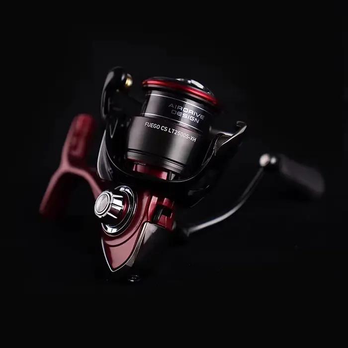 Moulinet Spinning DAIWA FUEGO CS LT 2025 Nouveau - 6+1BB Drag 12KG Roue Spinning Baitcasting Polyvalent