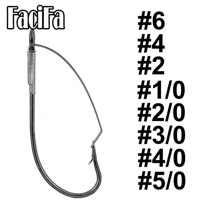 20 hameçons weedless wacky rig acier carbone - pêche black bass carpe sans accrocs