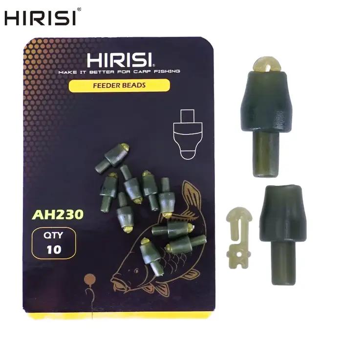 Manchons hélicoptère caoutchouc pêche carpe Hirisi 10 pièces changement rapide émerillon accessoires terminal