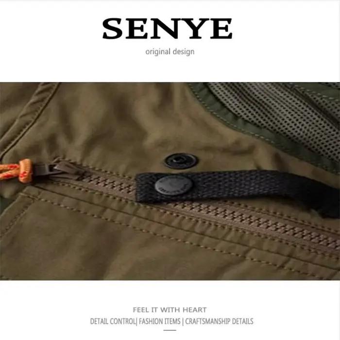 Veste de pêche tactique multi-poches homme, style rétro américain pour travail en montagne printemps-été