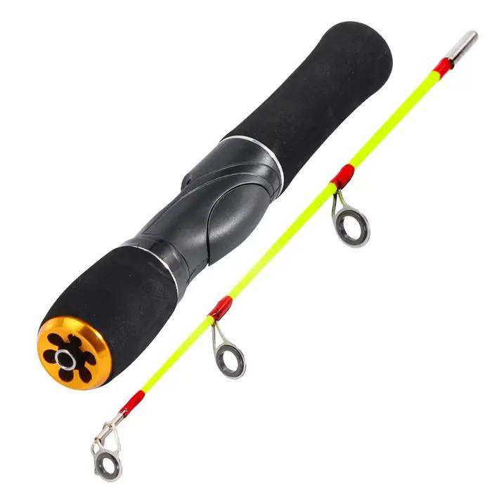 Canne glace Sougayilang ultralégère portable - Équipement pêche hivernale spinning casting