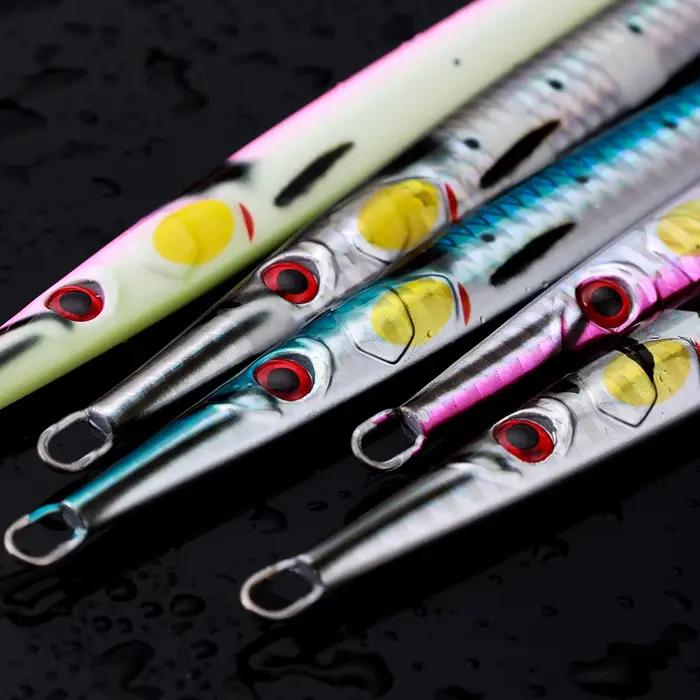 Leurre de pêche en mer 3D Needle Jig JiggingPro pour pêche verticale et côtière occasions spéciales