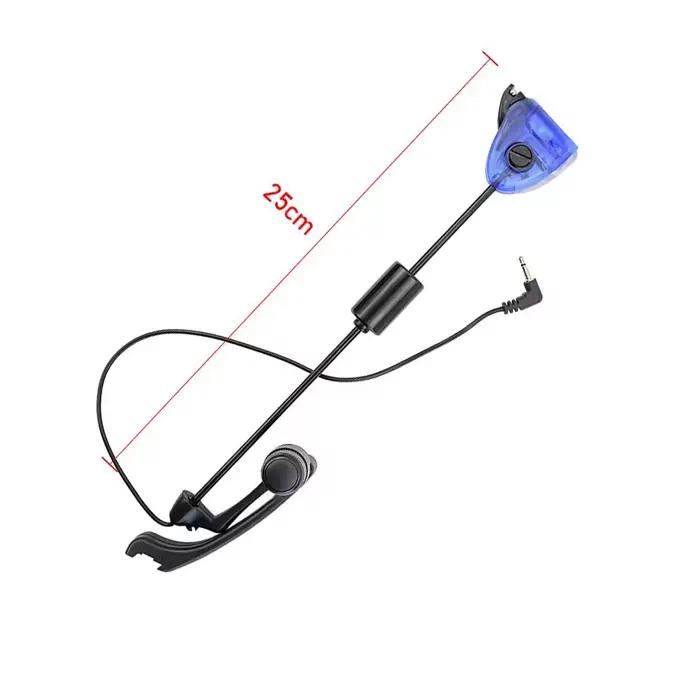 Set d'indicateurs de touche LED Hirisi B2002 pour pêche à la carpe - Alarme sonore et lumineuse