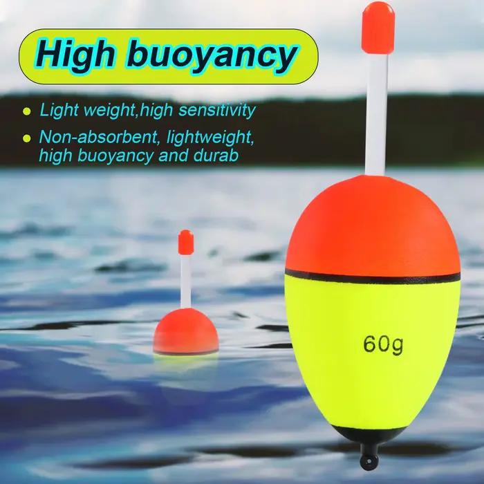 Bouées lumineuses Sougayilang pêche nuit - 5 pièces EVA double ruban haute visibilité longue portée