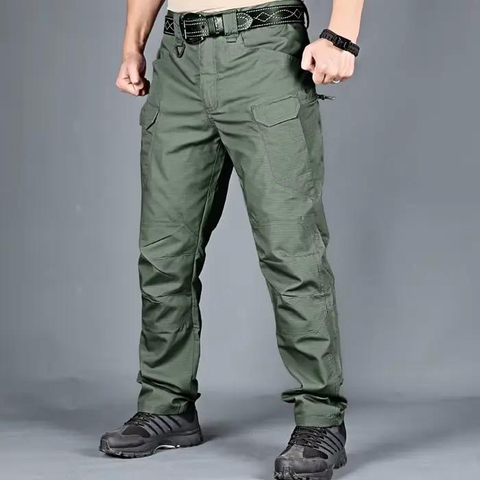 Pantalon tactique militaire homme grande taille 6XL pour pêche en conditions extrêmes