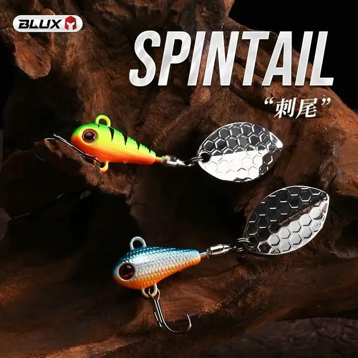Leurre BLUX SPINTAIL 4.5-11g Mag Tail Spinner - Cuiller métal pêche black-bass freshwater shore casting vib