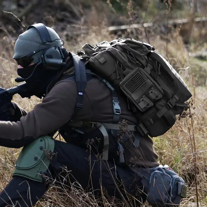 Poche tactique étanche Molle pour ceinture sac EDC chasse randonnée camping multifonctionnelle protection matériel durable