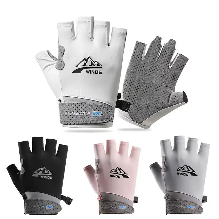 Gants de pêche Long Finger légers et respirants - Réutilisables avec doigts complets ou demi-doigts