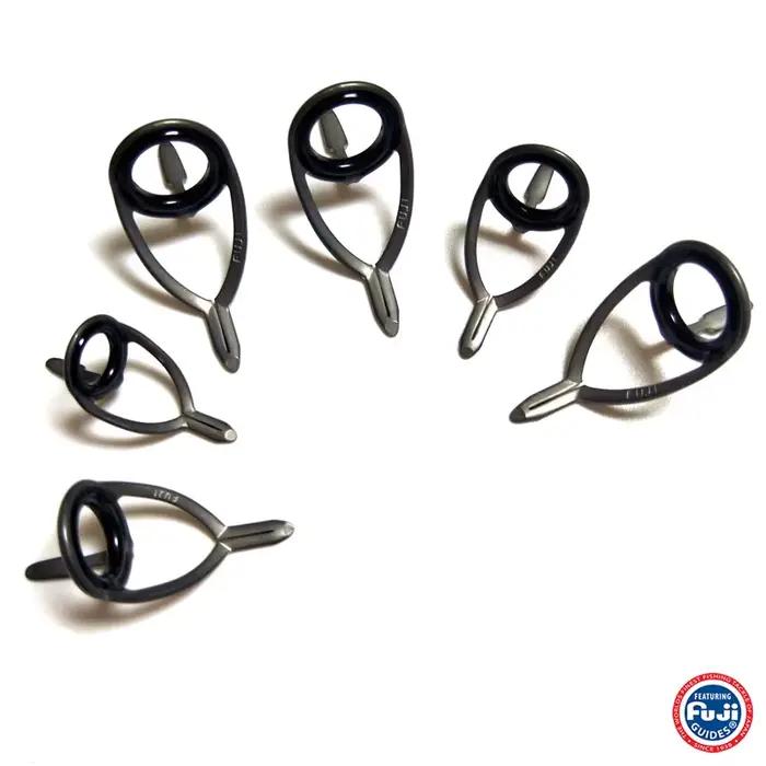 Anneau Fuji KW double pied casting/spinning - Haute qualité pour montage et réparation canne pêche