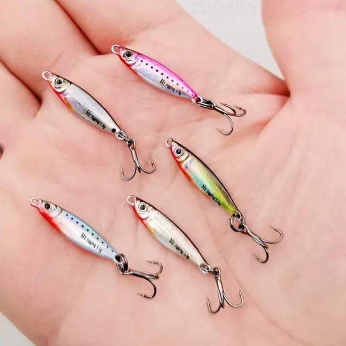 Leurre métal Micro VIB 3D 1,5 3 5g pour pêche truite ombre et black bass en étang