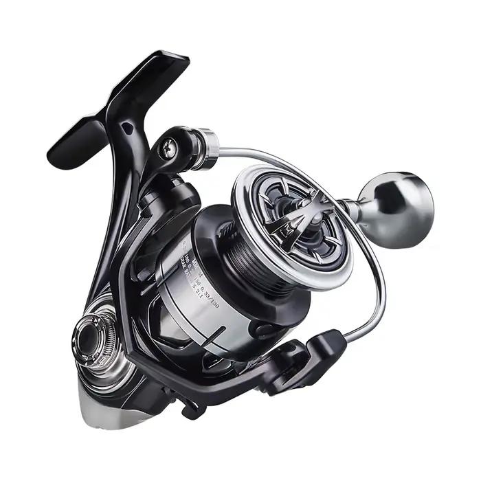 Moulinet spinning mer DEUKIO étanche 15KG frein 3+1 roulements bille métal ratio 5.2:1 taille 2000 à 7000