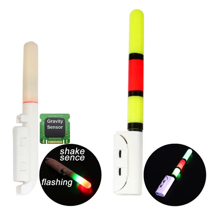 Canne électronique lumineuse USB rechargeable - Pêche nocturne étanche avec batterie lithium