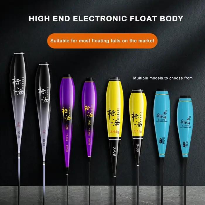 3 flotteurs pêche corps composite nano plastique partie inférieure accessoires équipement